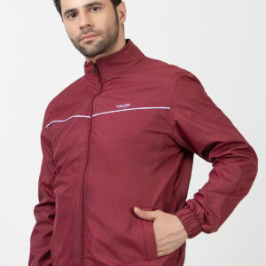 YAQR Men's Windcheater Jacket - Windproof, Lightweight, Biker Jacket for Men