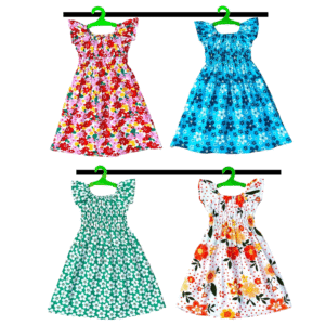 Baby Girls Cotton Frock Combo Pack