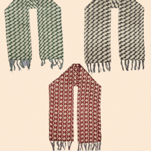 YAQR Pack of 3 Woolen Muffler for Winter – Soft & Warm Wool Scarf for Men and Women
