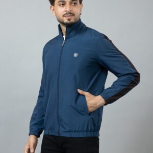 YAQR Men's Windcheater Jacket - Windproof, Lightweight, Biker Jacket for Men